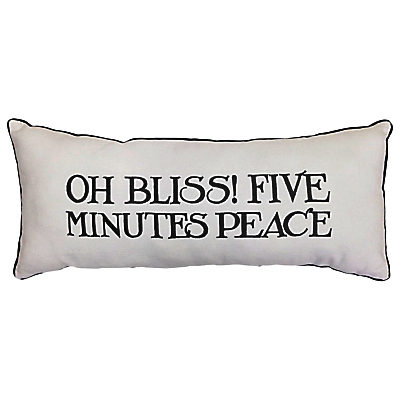 Emma Bridgewater Bliss Cushion White/Black Emma Bridgewater Bliss Cushion White/Black